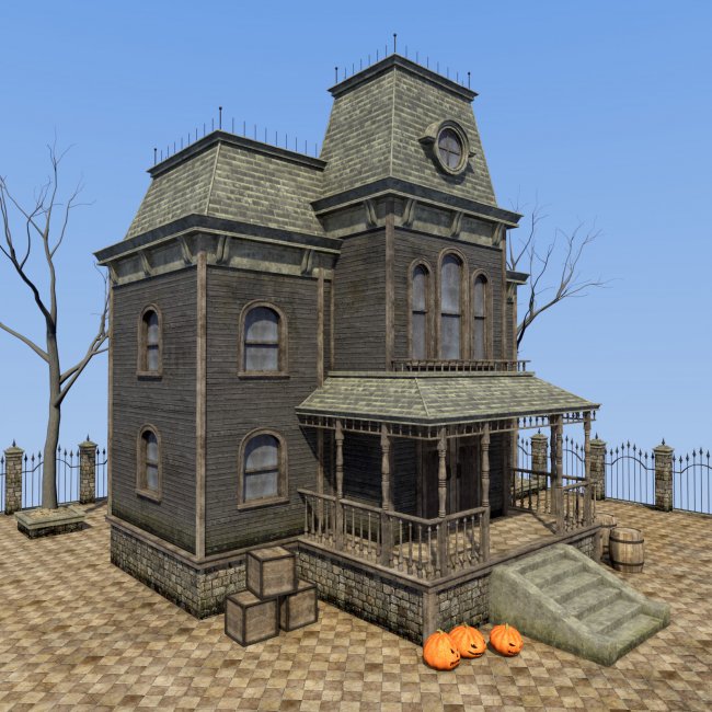 November House for Daz Studio | 3d Models for Daz Studio and Poser