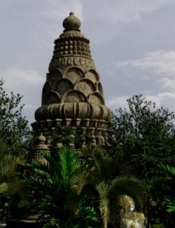 Ancient Jungle Temple For DAZ