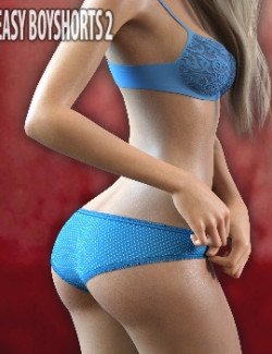 Easy Boyshorts 2 for Genesis 8 and Genesis 8.1