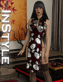 InStyle- Mini Tank Dress dforce outfit for Genesis 8 & 8.1 Females