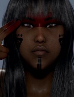 Utopian Makeup LIE and Face Gems for Genesis 8 and 8.1 Females