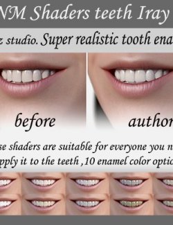 NM Iray Teeth Shaders