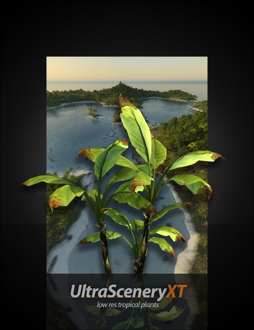 UltraSceneryXT - Low Res Tropical Plants
