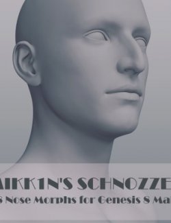 Mikk1n's Schnozzes For Genesis 8 Males
