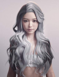 Cangfa Hair for Genesis 8 and 8.1 Females