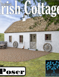 Irish Cottage for Poser