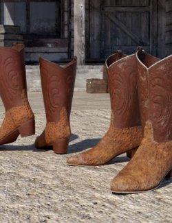 Laramie Cowboy Boots For G8F