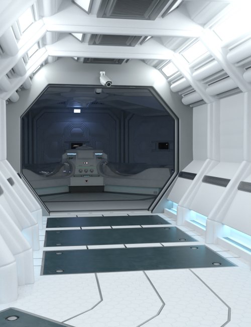 Hypersleep Chamber | 3d Models for Daz Studio and Poser