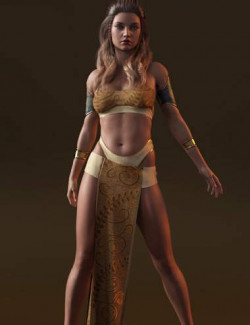 dForce Heroic Loincloth Outfit for Genesis 8 and 8.1 Female