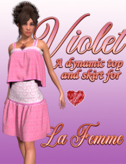 Violet Skirt Set for La Femme