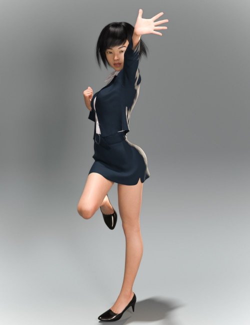 dForce Aisa Style Outfit for Genesis 8 and 8.1 Females