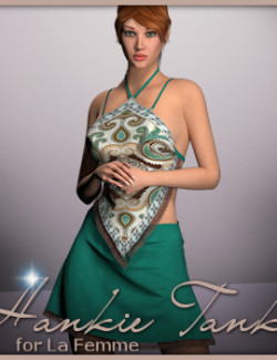 Dynamic Hankie Tank Outfit for La Femme