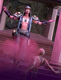 Necromancer Poses for Genesis 8.1 Male