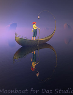 Moonboat for Daz Studio