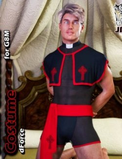 JRH dForce Sinful Confession Costume For G8M