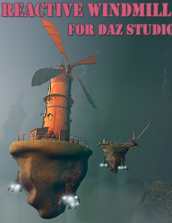 Reactive windmill for Daz Studio