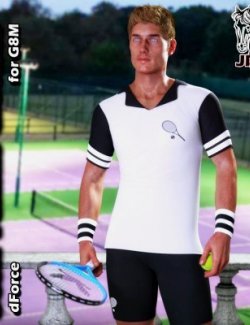 JRH dForce Josh Tennis Clothes For G8M