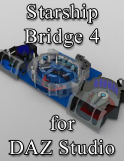 Starship Bridge 4 for DAZ Studio