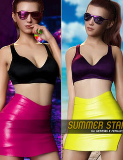 Summerstar Outfit Set for Genesis 8 Females