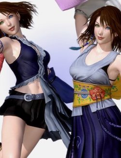 Yuna Outfits For G8F