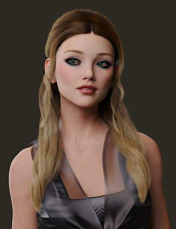 Elegant Hair for Genesis 8 and 8.1 Females