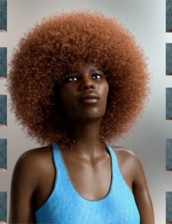 Afro Woman Morph Set