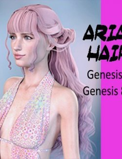 Aria Hair For Genesis 8 Female