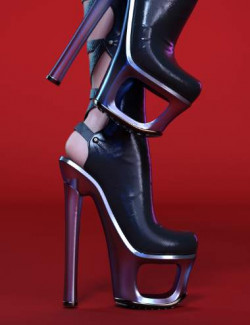 Assassin Sister Boots for Genesis 8 and 8.1 Females