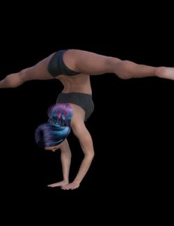 Contortionist Poses Set2 - Handstand