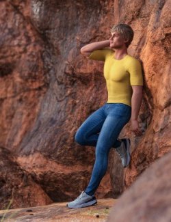 S3D DForce Casual Clothing for Genesis 8 and 8.1 Male