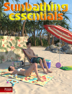 Summer series, Sunbathing essentials for Poser