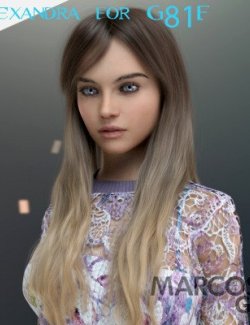 MGAB Alexandra for Genesis 8.1 Female