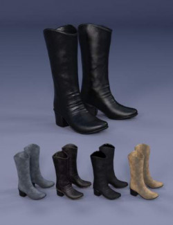 CB Willa Boots for Genesis 8 and 8.1 Females