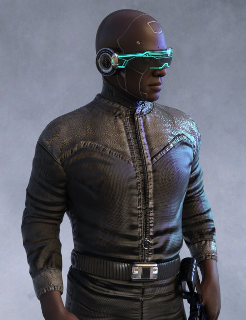 Futuristic Formal Outfit for Genesis 8 and 8.1 Males Bundle