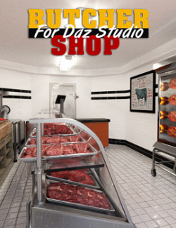 Butcher Shop for DS Iray