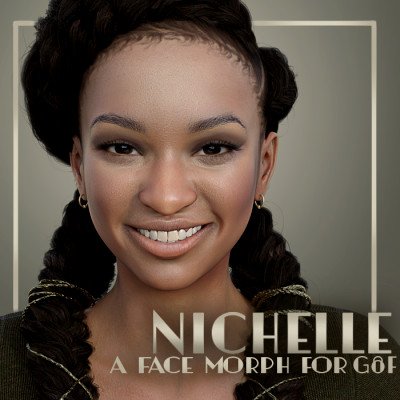 Click here to see preview images for "Nichelle Head Morph for G8F" Nichelle Head Morph for G8F