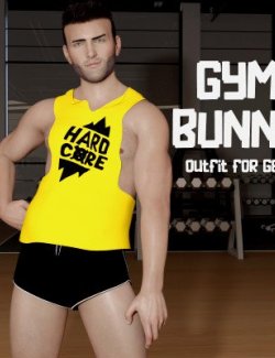 dForce Gym Bunny Outfit for G8M
