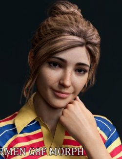 Carmen Character Morph for Genesis 8 Females