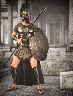 Tus - Persian Warrior Outfit for Genesis 3 Male(s)