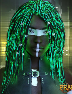 Prae-Neo Jata Hair For G8 Daz