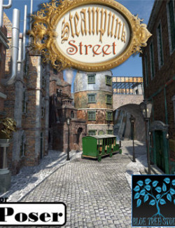 Steampunk Street for Poser