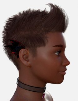 Elf Earrings Two for Genesis 8 Female