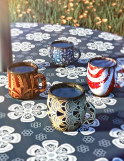 Stylish Ceramic Cups