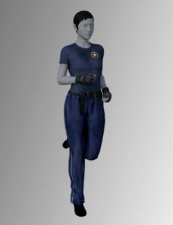 B2S Recruit Outfit for Genesis 8 Female