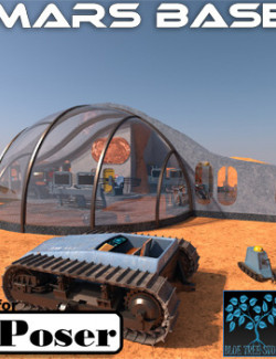 Mars Base for Poser