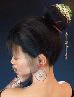 Festival Hair Accessories for Genesis 8 Females