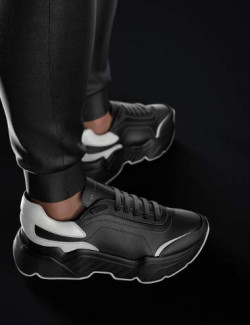 AJC College Times Sneakers for Genesis 8 and 8.1 Males