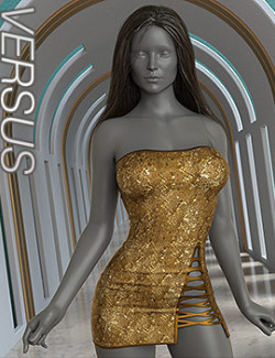 VERSUS - dForce XS Tank Dress for Genesis 8 and 8.1 Female