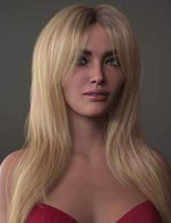 Layered Long Hair for Genesis 8 Female