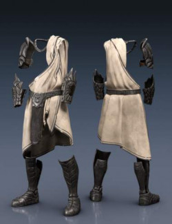 dForce Zeus War Outfit for Genesis 8 and 8.1 Male